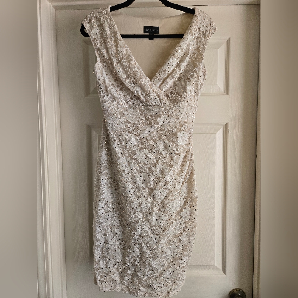 Lace cocktail dress